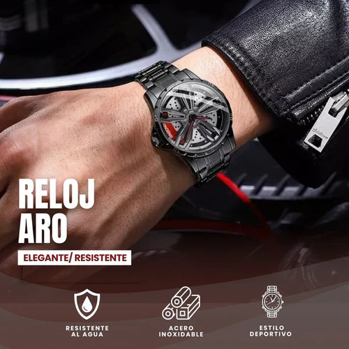 RELOJ ARO ROTATORIO