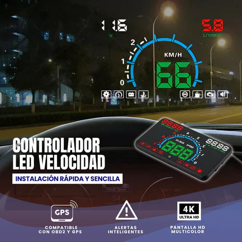 CONTROLADOR LED DE VELOCIDAD