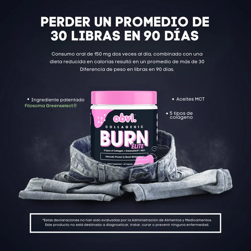 BURN ELITE - COMPRA 1 Y RECIBE 1 GRATIS!