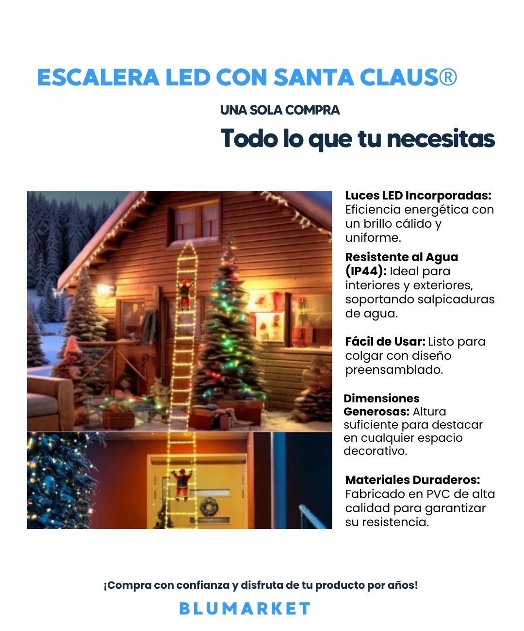 CLAUSCALE: ESCALERA DE SANTA CLAUS