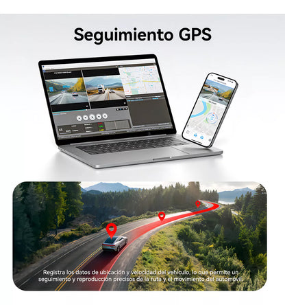 REDTIGER®:CAMARA FRONTAL Y TRASERA PARA CARRO