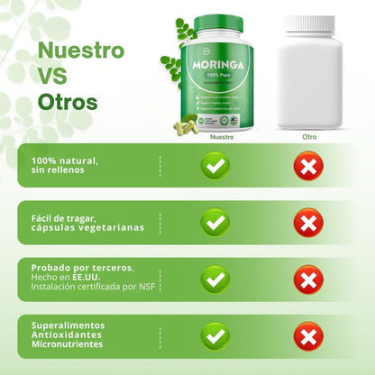 MORINGA - COMPRA 1 RECIBE 1 GRATIS
