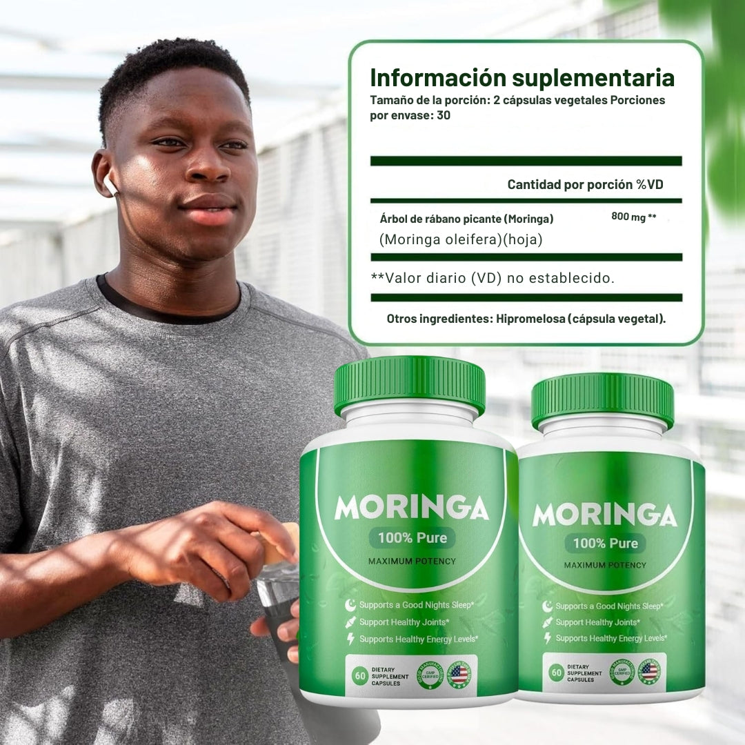 MORINGA - COMPRA 1 RECIBE 1 GRATIS