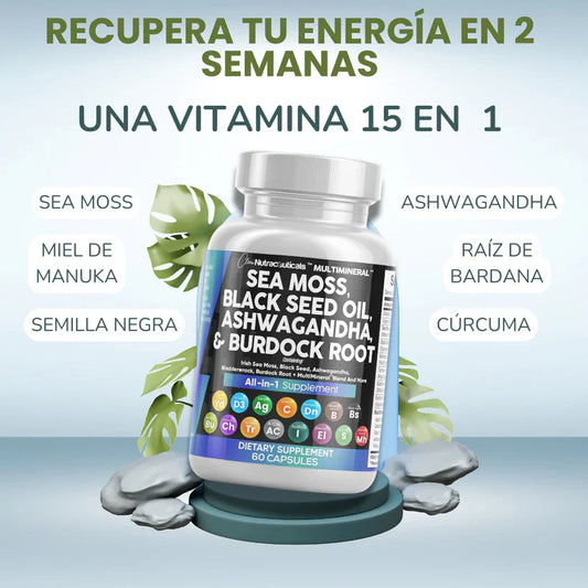 SEAMOS COMPLEX 15 EN 1  - COMPRA 1 RECIBE 1 GRATIS!